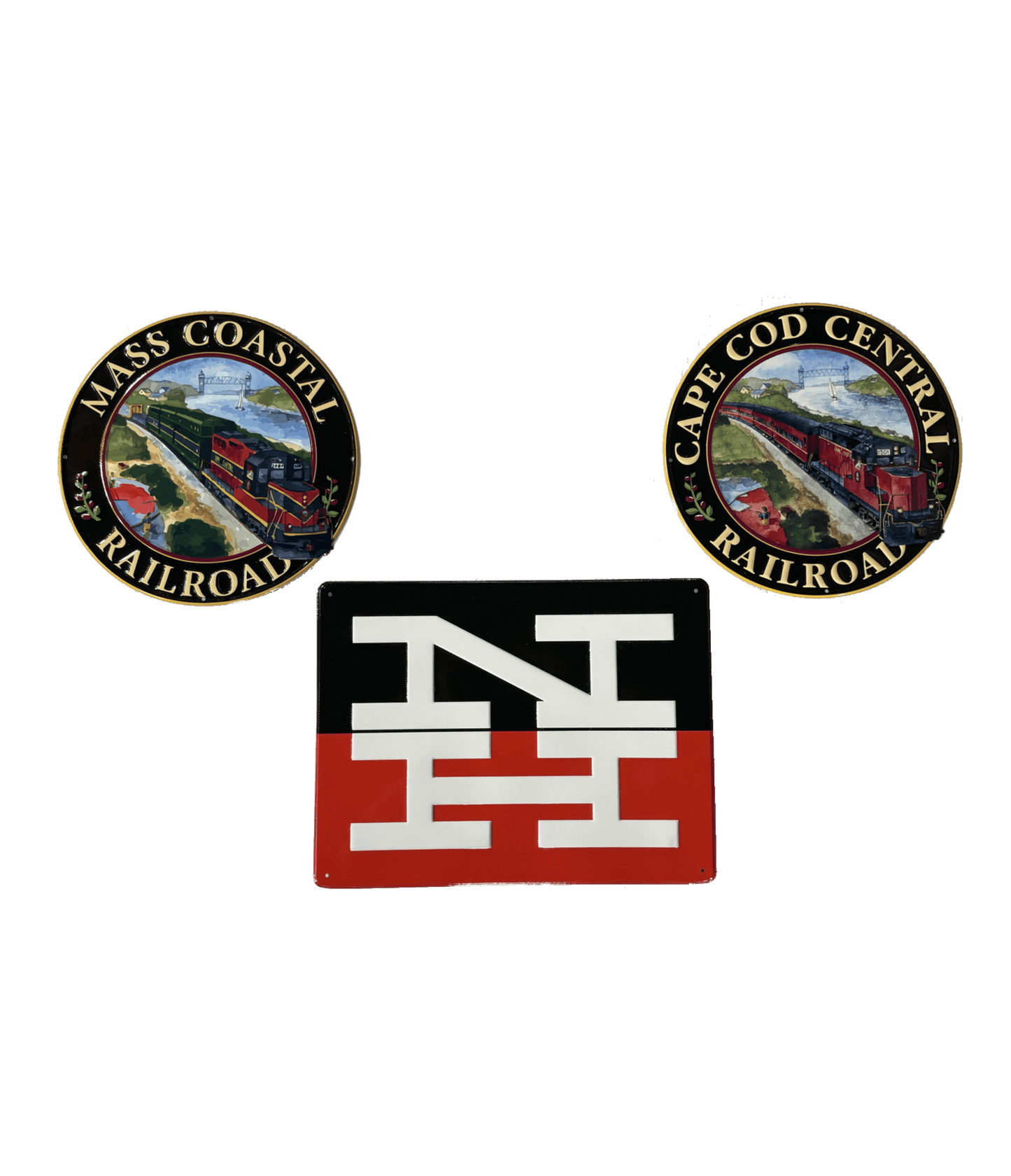 Branded Embossed High Glossy Metal Sign