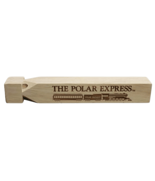 Polar Express Wooden Train Whistle