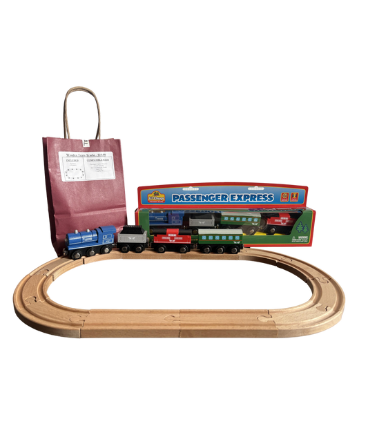Wooden Track Set / Passenger Express Bundle