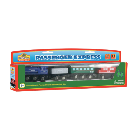 Wooden Track Set / Passenger Express Bundle
